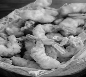 Golden Eye Prawns