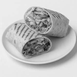 Herb Chilly Patty Wrap