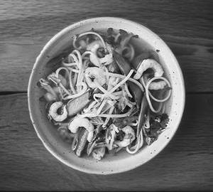 Prawns Soup Chow
