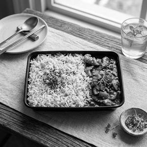 Chicken Meal Box With Fried Rice