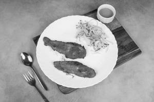 Boneless Bhetki Fish Fry (2 Pcs)
