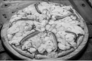 Corn Continental Pizza