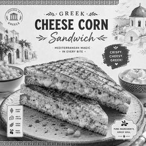 Cheese Corn Sandwich
