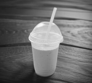 Blue berry milk shake