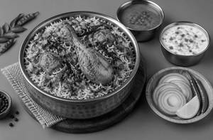 Guntur Chicken Biryani - Serves 1