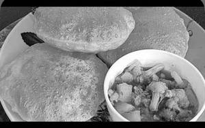 Puri Sabji 4Pc