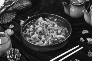 Chilli Mushroom Gravy