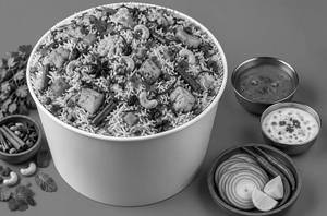 Veg Biryani [Large Bucket 4.2 Kg]