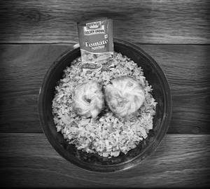Chicken Fried momos 2pcs with Veg Fried Rice Bowl