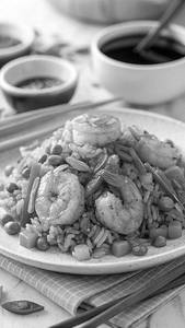 Prawns Fried Rice