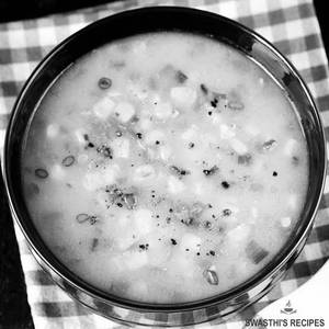 VEG SWEET CORN SOUP.