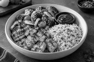 Grilled Paneer Rice Bowl