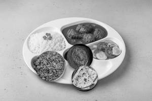Chicken Egg Thali