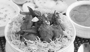 Fish biryani