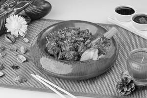 Fiery Chilli Mushroom Dry