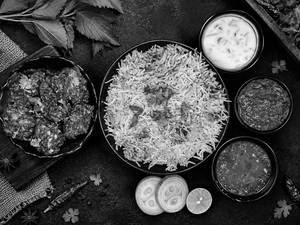 Gongura Chicken Fry Biryani