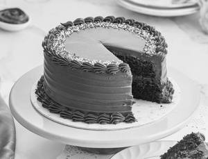 6 inch Eggless Mini Chocolate Cake with Chocolate Buttercream
