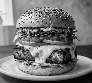 Tandoori Cheese Paneer Burger