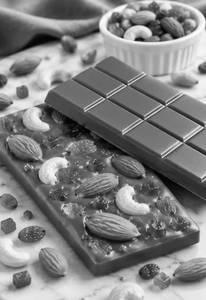 Furit & nuts chocolate bar (100 gm )