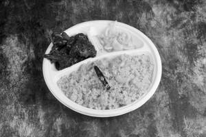 Basanti Pulao + Chicken Kosha(3pcs)