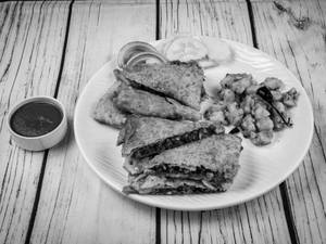 Double Egg Chicken Moglai Paratha