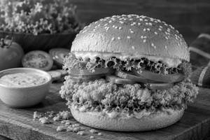 Tempura Fried Chicken Burger