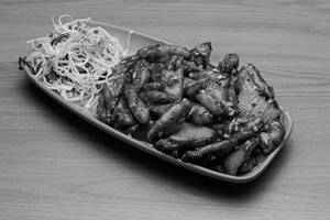 Andhra Style Chilly Babycorn
