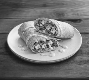 High-Protein Paneer & Veggie Whole Wheat Wrap(Zero Maida)