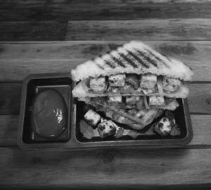 Paneer tikka sandwich