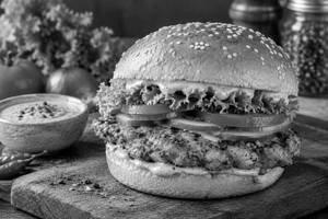 Peri Peri Chicken Burger