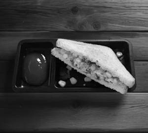 Corn masala sandwich