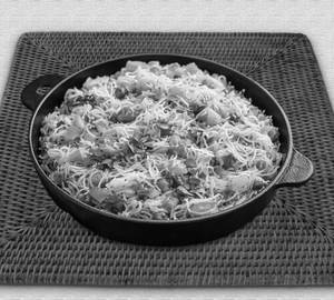 Vegetable Vermicelli With Chutney