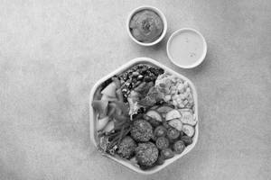 Falafel Hummus Salad Bowl