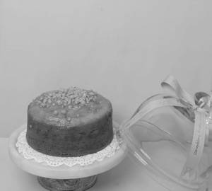 Butterscotch Curd Cake eggless  [500 Grams]