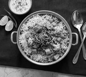 Veg dum biryani