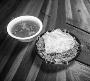 Chicken triple noodles