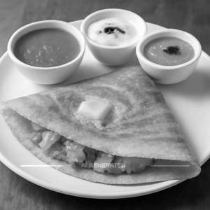 Butter Onion Masala Dosa