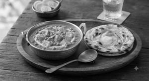Matar Paneer & 2 Tandoori Butter Roti
