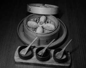 Broccoli & Water Chestnut Dumplings [ veg ]