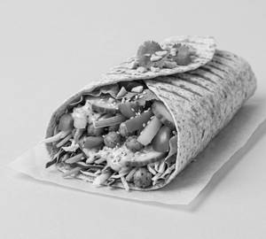 Crunchy Veg Wrap