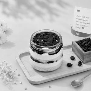 Blueberry Jar Cake (350 ml)