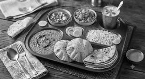 Gujarati thali