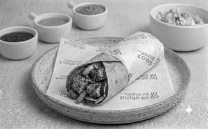 Whole Wheat Soya Kebab Protein Wrap (v)