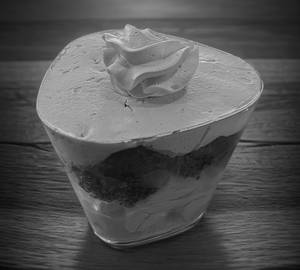 Red velvet pudding