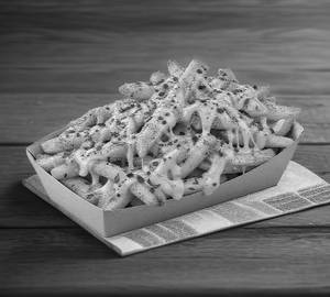 Cheesy peri peri fries