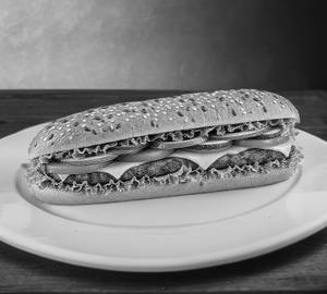 Veggies cheese longer burger