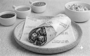 Whole Wheat Healthy Burrito Wrap (v)