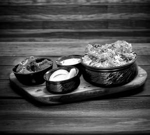 Special Dum  Biryani & Smoky Chicken Fry Piece [4 Pcs]