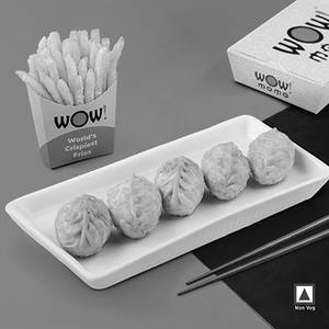 Chicken Cheese Fried Momo + OG Crispy Fries Regular