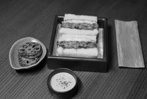 MUSHROOM KATSU SANDO Chef's New Creation Chef’s Recommended
